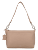 Charm Leren schoudertas beige - (B)28 x (H)17 x (D)7 cm