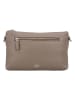 Charm Leder-Umhängetasche in Taupe - (B)22 x (H)14 x (T)7 cm