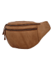 HIDE & STITCHES Leder-Brustbeutel in Hellbraun - (B)36 x (H)17 x (T)6 cm