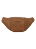 HIDE & STITCHES Leren borstbuidel lichtbruin - (B)36 x (H)17 x (D)6 cm