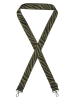ZEBRA Umhängeriemen in Khaki/ Schwarz - (L)140 cm