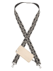 Beagles Schouderriem zwart - (L)140 cm