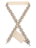 Beagles Schouderriem beige/zwart - (L)140 cm