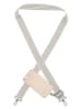 Beagles Pasek w kolorze beżowo-szarym do torebki - dł. 140 cm