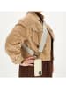 Beagles Umhängeriemen in Grau/ Beige - (L)140 cm