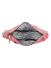 HIDE & STITCHES Leren schoudertas lichtroze - (B)31 x (H)17 x (D)9 cm