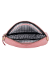 HIDE & STITCHES Leder-Umhängetasche in Rosa - (B)19 x (H)14 x (T)6 cm