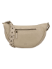 HIDE & STITCHES Leder-Umhängetasche in Beige - (B)31 x (H)17 x (T)9 cm