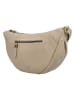HIDE & STITCHES Leder-Umhängetasche in Beige - (B)31 x (H)17 x (T)9 cm