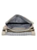 HIDE & STITCHES Leder-Umhängetasche in Beige - (B)21 x (H)17 x (T)4 cm