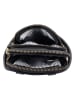 HIDE & STITCHES Leder-Handytasche in Schwarz - (B)11 x (H)19 x (T)2 cm