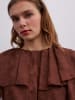 BGN Bluse in in Dunkelbraun