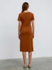 BGN Kleid in Cognac