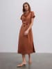 BGN Kleid in Cognac