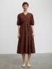 BGN Kleid in Dunkelbraun