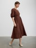 BGN Kleid in Dunkelbraun