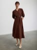 BGN Kleid in Dunkelbraun