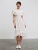BGN Kleid in Creme