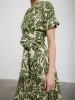 BGN Jurk beige/groen