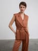 BGN Gilet cognackleurig