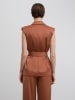 BGN Gilet cognackleurig