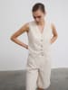 BGN Weste in Creme