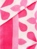 Zwillingsherz Dreieckstuch in Pink - (L)200 x (B)95 cm
