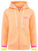 Zwillingsherz Sweatjacke "MoinZH in Apricot/ Pink