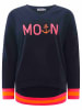 Zwillingsherz Sweatshirt "Dana" in Dunkelblau