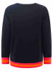 Zwillingsherz Sweatshirt "Dana" in Dunkelblau