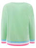 Zwillingsherz Sweatshirt "MoinZH" mintgroen/roze