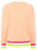 Zwillingsherz Sweatshirt "Moin" in Peach