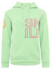 Zwillingsherz Hoodie "Alissa 2.0" in Grün/ Pink