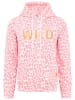 Zwillingsherz Bluza "Leo Pastell" w kolorze kremowo-jasnoróżowym