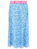 Zwillingsherz Rock "Leo Herzen" in Blau/ Pink