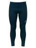 Odlo Legginsy "Essential" w kolorze granatowym do biegania