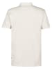 Petrol Poloshirt in Creme