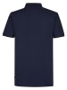 Petrol Poloshirt donkerblauw