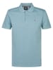 Petrol Poloshirt in Hellblau