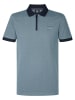 Petrol Poloshirt lichtblauw