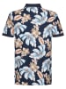 Petrol Poloshirt donkerblauw