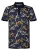Petrol Poloshirt in Dunkelblau