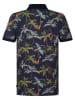 Petrol Poloshirt in Dunkelblau