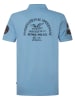 Petrol Poloshirt in Hellblau