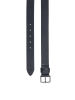 Marc O´Polo Leren riem donkerblauw