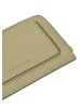 Marc O'Polo Leder-Geldbörse in Khaki - (B)14 x (H)8 x (T)1,5 cm