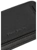 Marc O´Polo Leder-Geldbörse in Schwarz - (B)14 x (H)8 x (T)1,5 cm