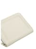 Marc O´Polo Leder-Geldbörse in Weiß - (B)13 x (H)10 x (T)2,5 cm