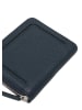 Marc O´Polo Leder-Geldbörse in Dunkelblau - (B)13 x (H)10 x (T)2,5 cm