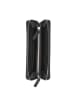 Marc O´Polo Leder-Geldbörse in Schwarz - (B)20 x (H)10 x (T)2 cm
